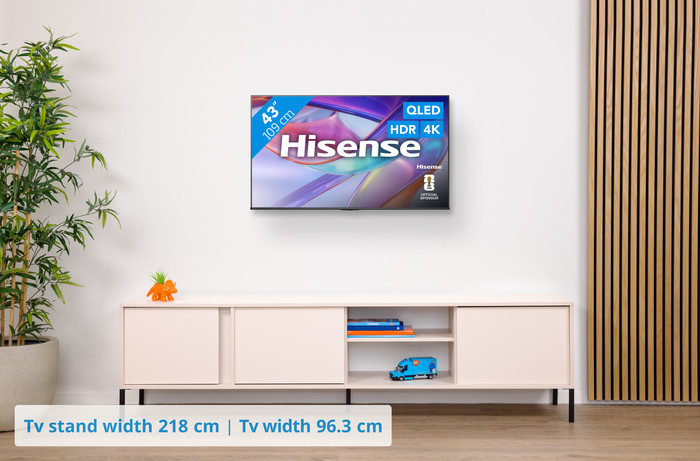 Hisense QLED 43 inches E79S (2026) visual Coolblue 1