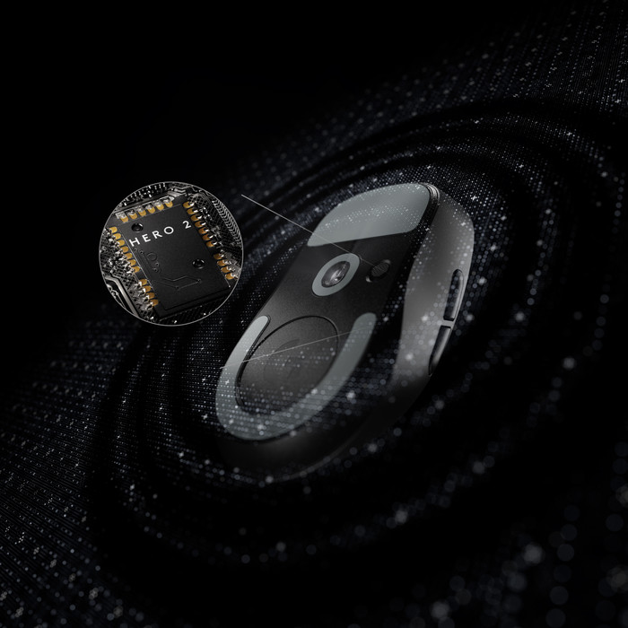 Logitech G PRO X Superlight 2 Lightspeed Kabellose Gaming-Maus Schwarz visueller lieferant