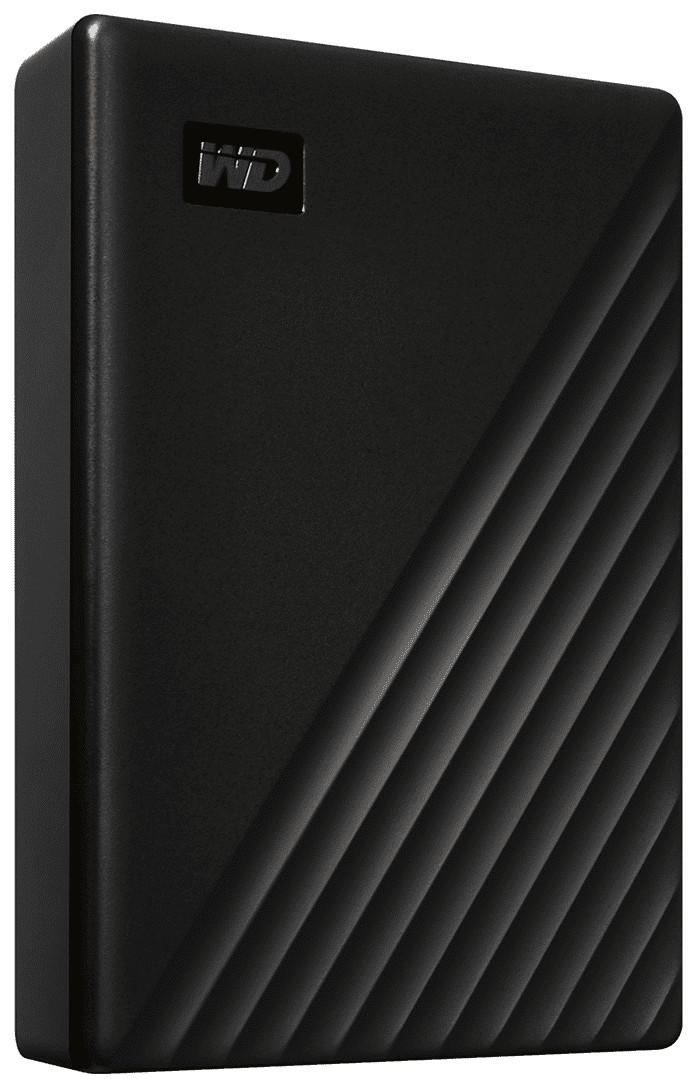WD My Passport 5TB Black left side