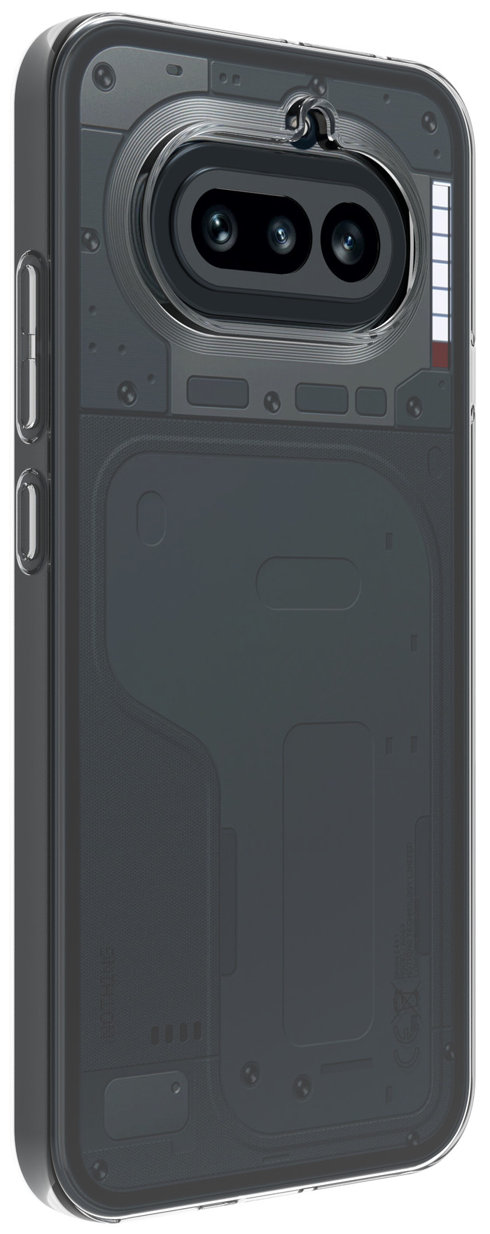 BlueBuilt Nothing Phone (4a) Backcover Transparent rückseite