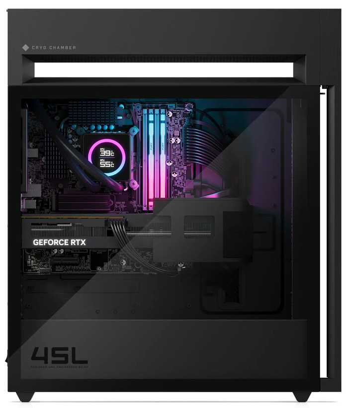 HP OMEN 45L GT22-3981nd linke seite