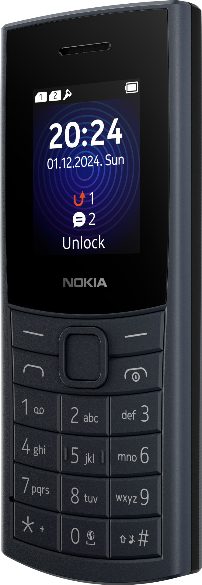 Nokia 110 128MB Blau 4G vorne