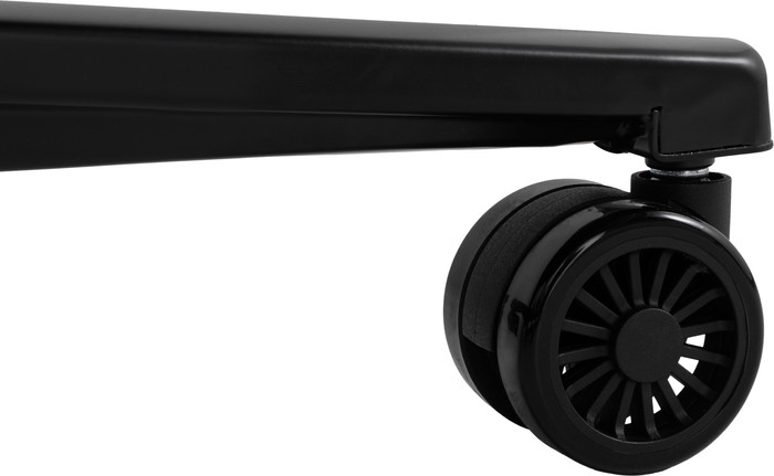 Vortech Prestige Gaming Chair Black + Vortech Floor Mat Black detail