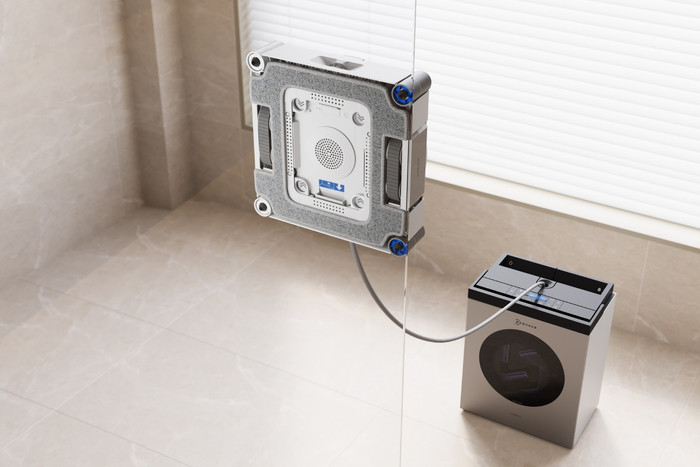 Ecovacs WINBOT W3 OMNI produkt in gebrauch