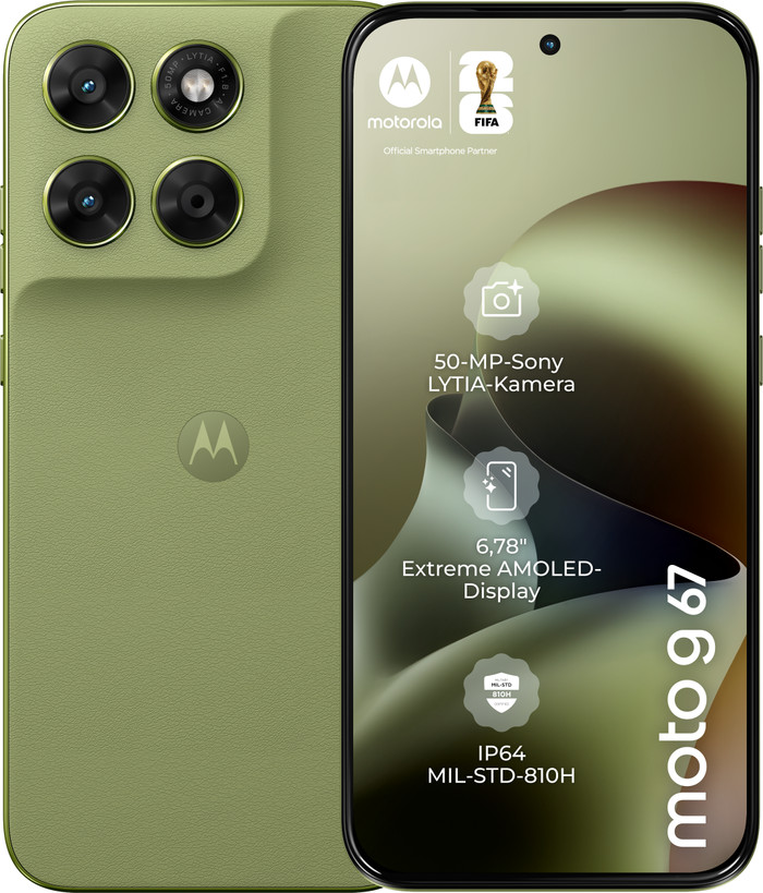 Motorola Moto G67 Grün 128GB 5G Main Image