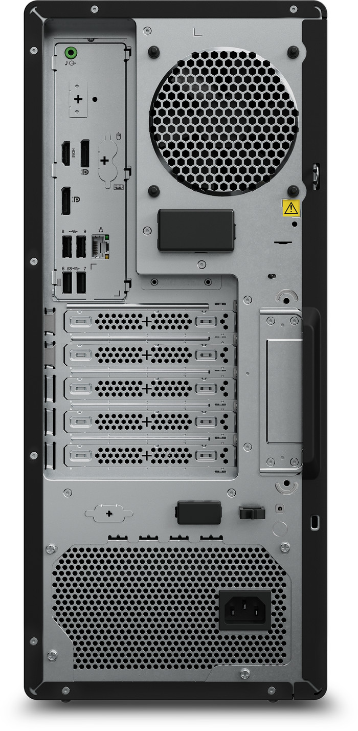 Lenovo ThinkStation P3 Tower Gen 2 - 30HT00C4BF rückseite