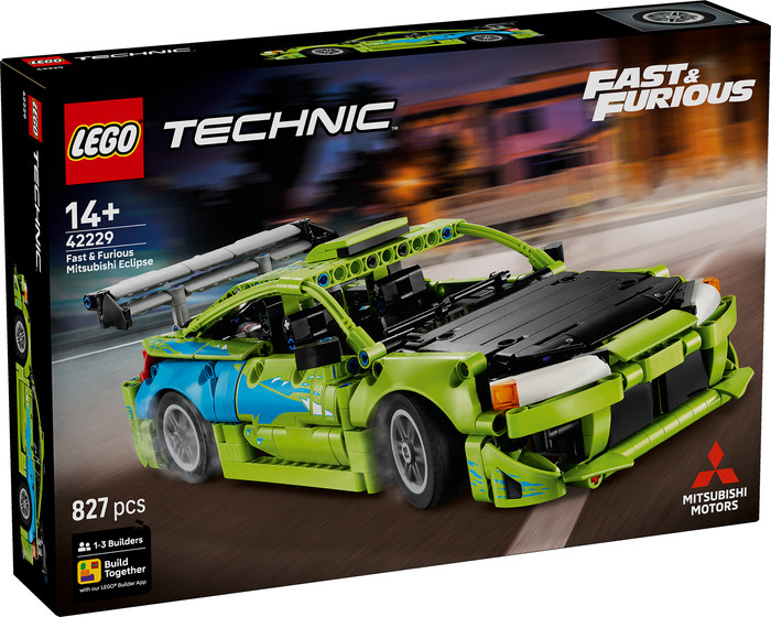 LEGO Technic Fast and Furious Mitsubishi Eclipse 42229 verpackung