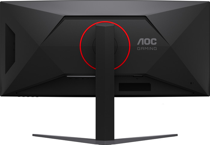 AOC G4 CU34G4ZCA Curved rückseite
