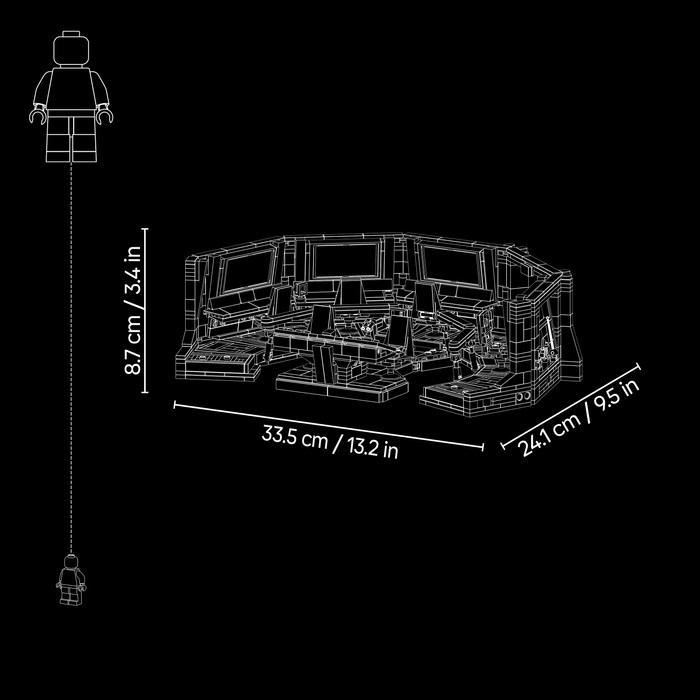 LEGO Icons Star Trek: U.S.S. Enterprise NCC-1701 Bridge 11385 visual supplier