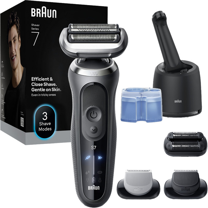 Braun Series 7 72-G7865CC Grau verpackung