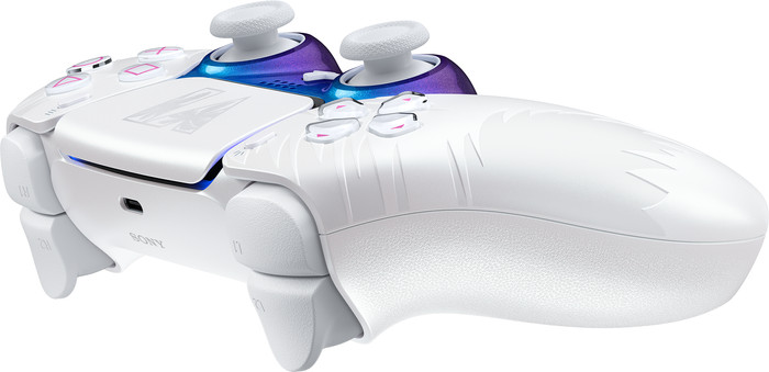 Sony PlayStation 5 DualSense Kabelloser Controller GTA 6 Weiß Limited Edition linke seite