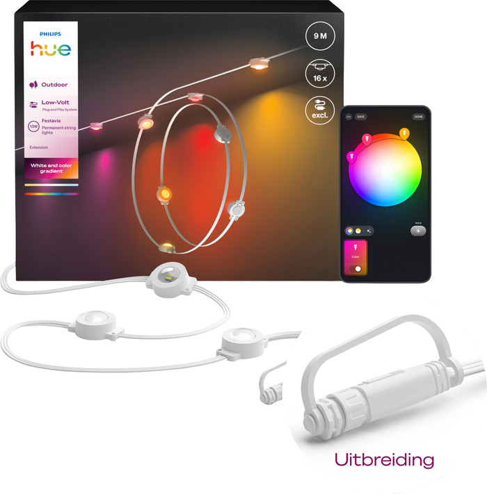 Philips Hue Festavia Lichterkette - 9 Meter - Erweiterung Main Image