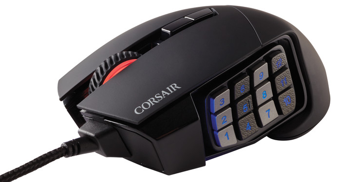 Corsair Scimitar Elite RGB Gaming-Maus null