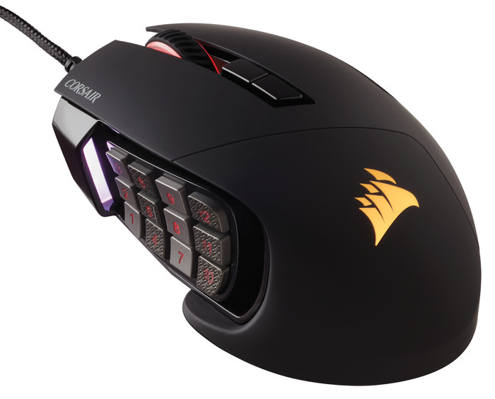 Corsair Scimitar Elite RGB Gaming-Maus null