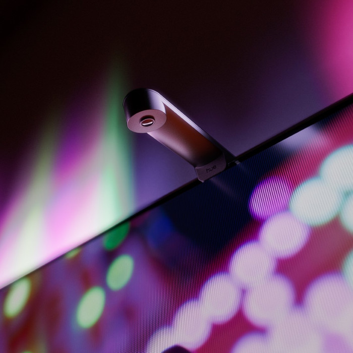 Philips Hue Play Screen Sync product in use