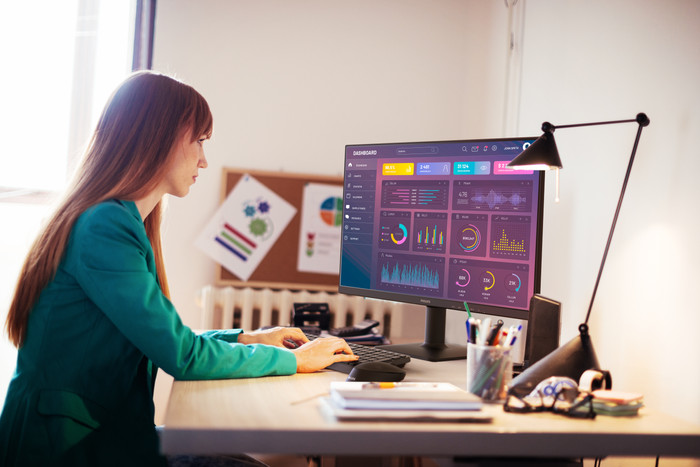 Philips 27E2N1100L/00 produkt in gebrauch