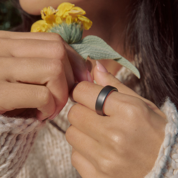 Oura Ring 5 Größe 9 Stealth visueller lieferant