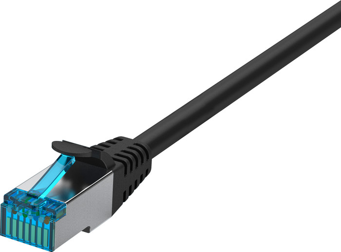 BlueBuilt Netzwerkkabel FTP CAT6 0,5 m Schwarz detail