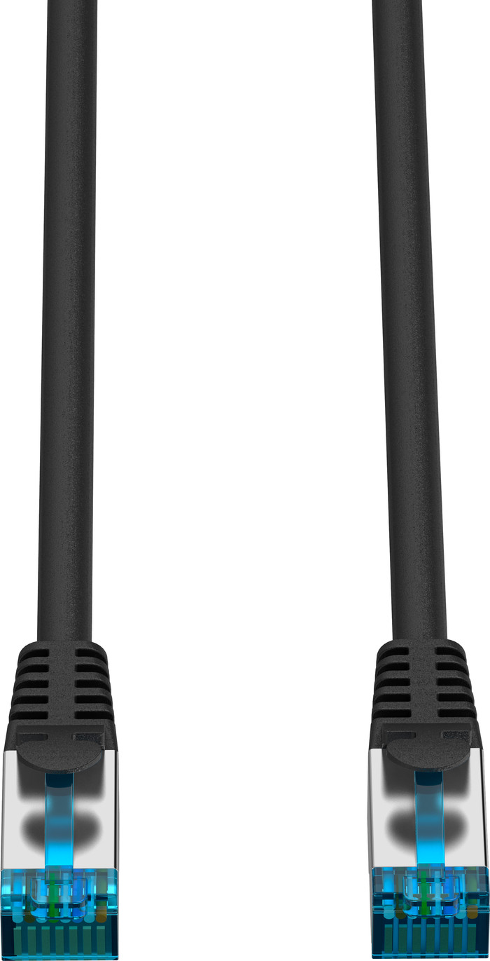 BlueBuilt Netzwerkkabel FTP CAT6 0,5 m Schwarz oberseite