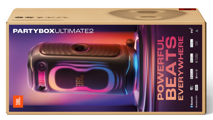 JBL PartyBox Ultimate 2 verpackung
