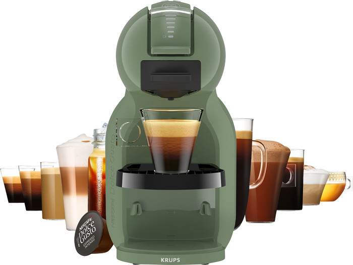 Krups NESCAFÉ Dolce Gusto Mini Me 2 KP1433 Sage product in use