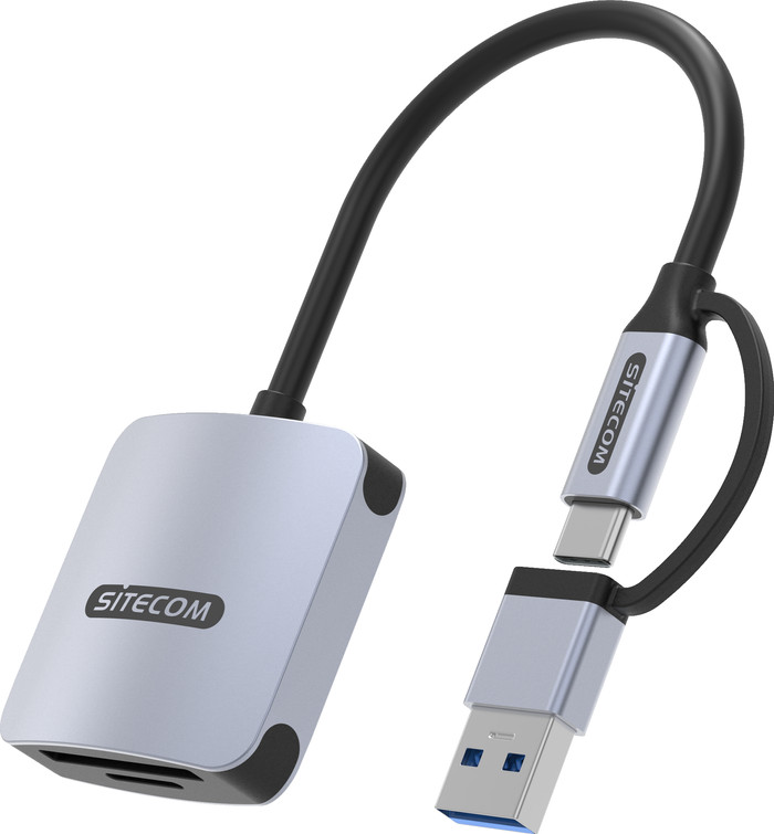 Sitecom USB Card Reader High Speed USB-C und USB-A Main Image