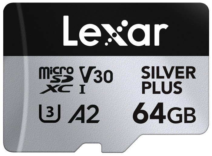 Lexar Professional microSDXC Silver Plus 64GB 100 MB/s Main Image
