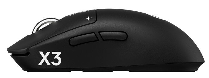 Logitech G PRO X3 SUPERSTRIKE LIGHTSPEED Schwarz linke seite