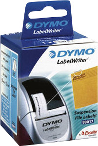 DYMO Hanging Folder Labels 50x12mm White 220 Units Main Image