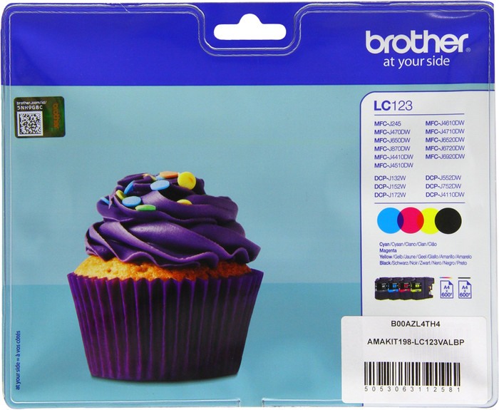 Brother LC-123 Patronen Multipack Main Image