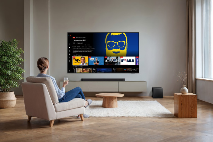 Samsung 85 Zoll Mini LED M80H 4K (2026) produkt in gebrauch
