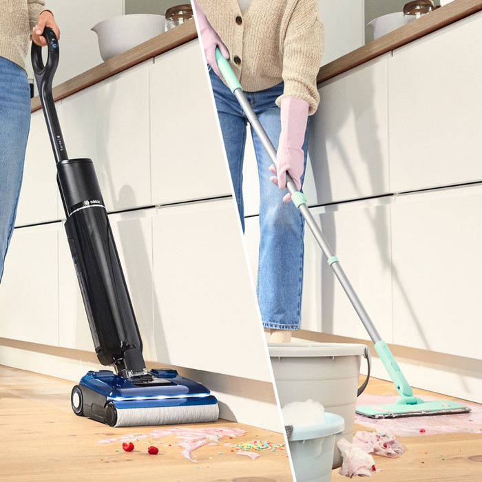 Bosch Series 6 OneFlow BHF61BM produkt in gebrauch