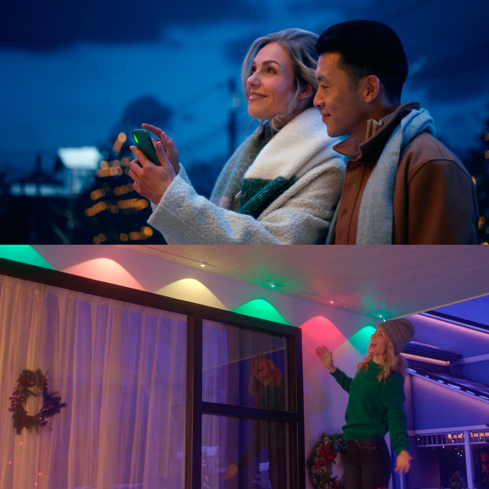Philips Hue Festavia Lichterkette - 9 Meter - Erweiterung produkt in gebrauch