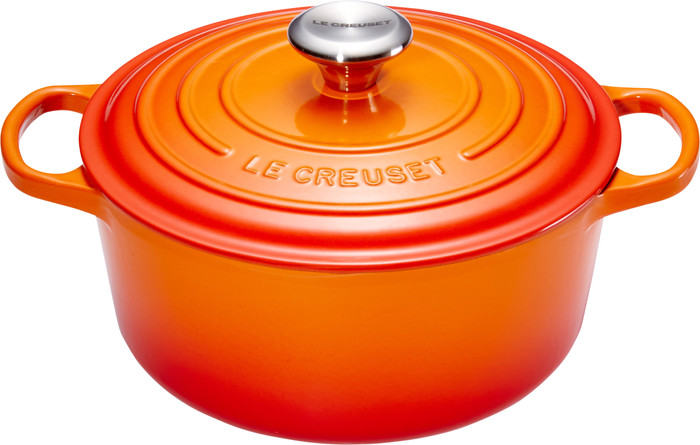 Le Creuset Signature Runder Bräter 26 cm Ofenrot Main Image