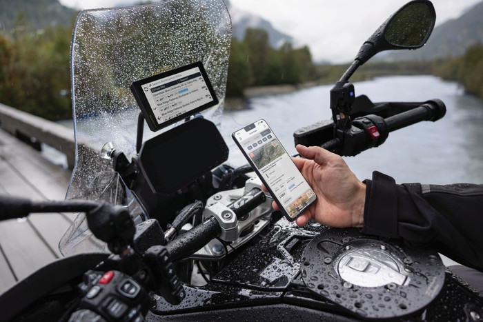 Garmin Zumo XT 3 4,7 Zoll Welt produkt in gebrauch