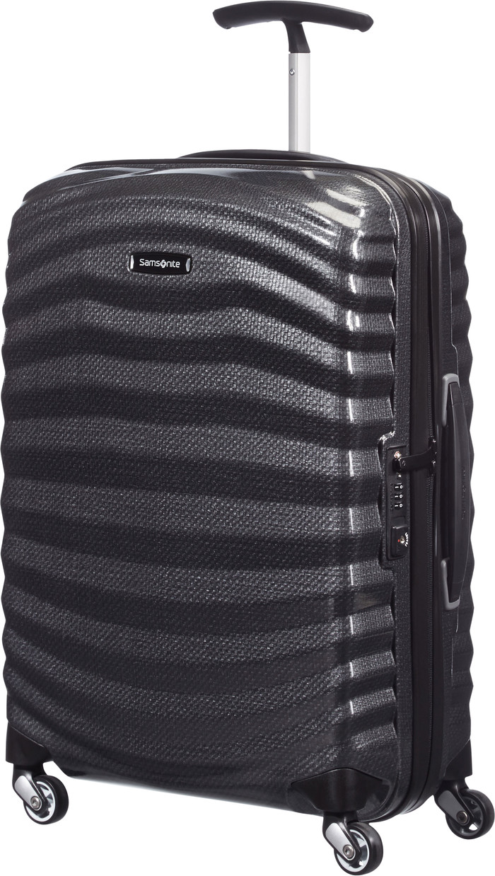 Samsonite Lite-Shock Spinner 55 cm Black Main Image