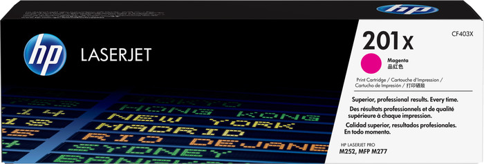 HP-Toner 201X Magenta (hohe Kapazität) Main Image