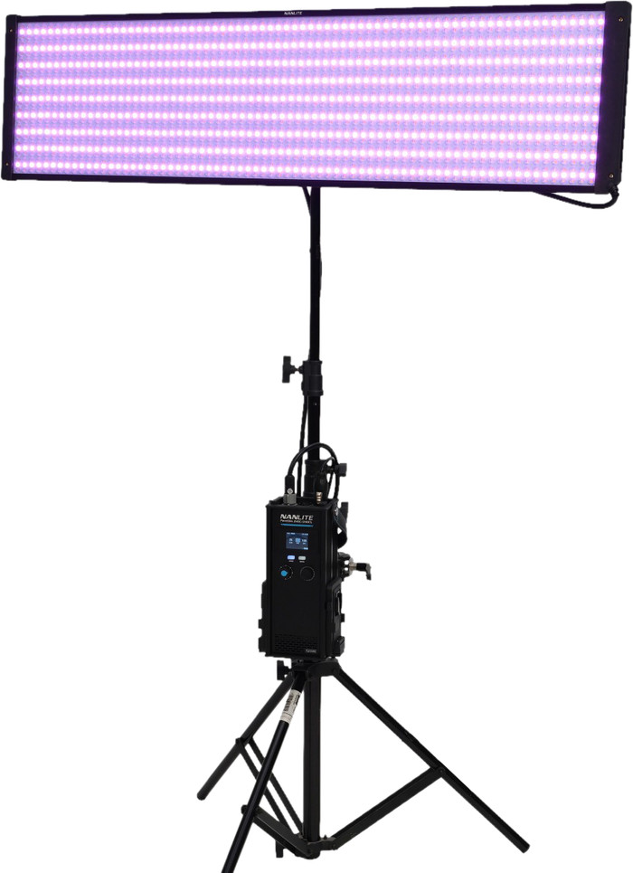 Nanlite PavoSlim 240CL RGB LED panel right side