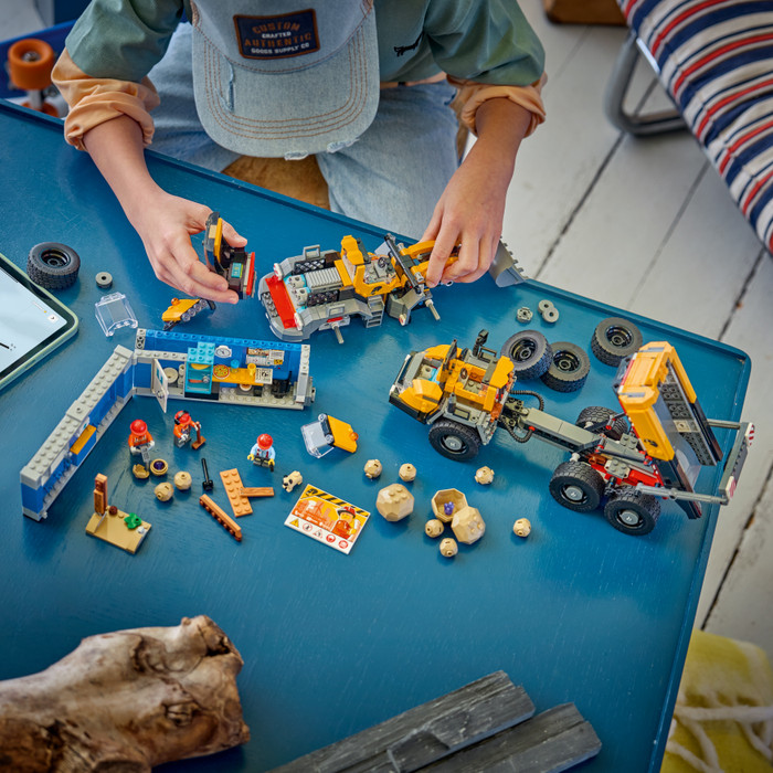 LEGO City Kipplaster und Schaufellader 60494 produkt in gebrauch