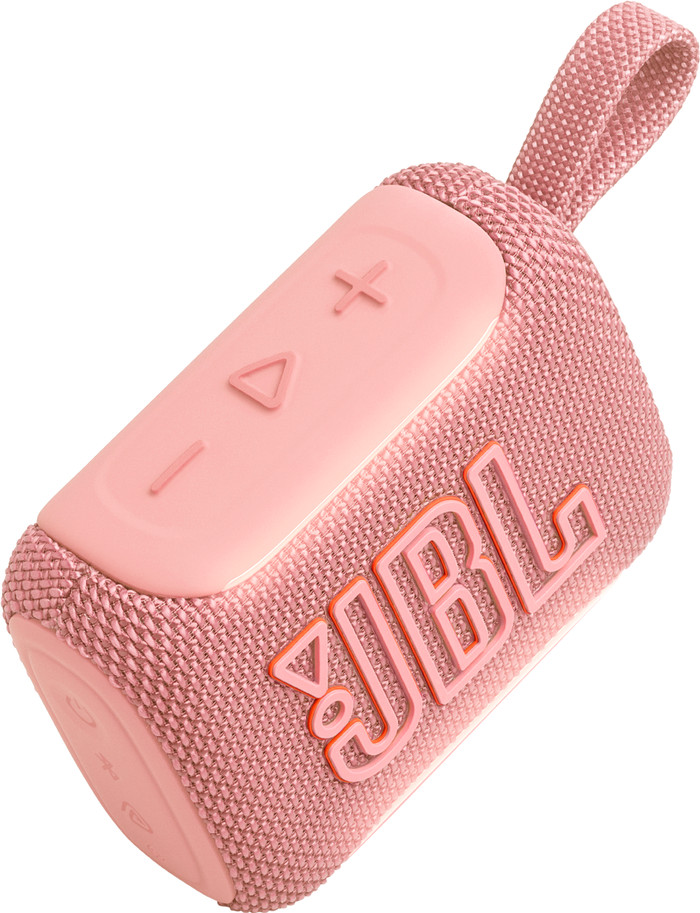 JBL Go 5 Rosa oberseite