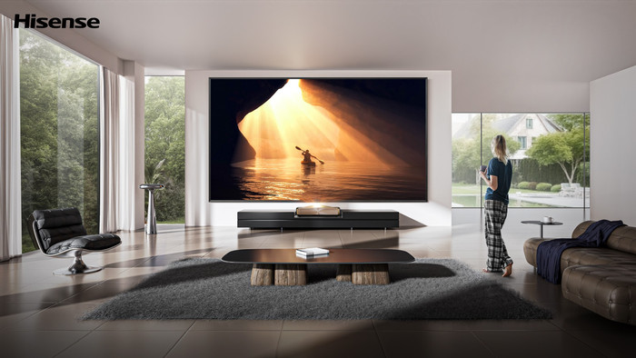 Hisense L9Q (2026) produkt in gebrauch