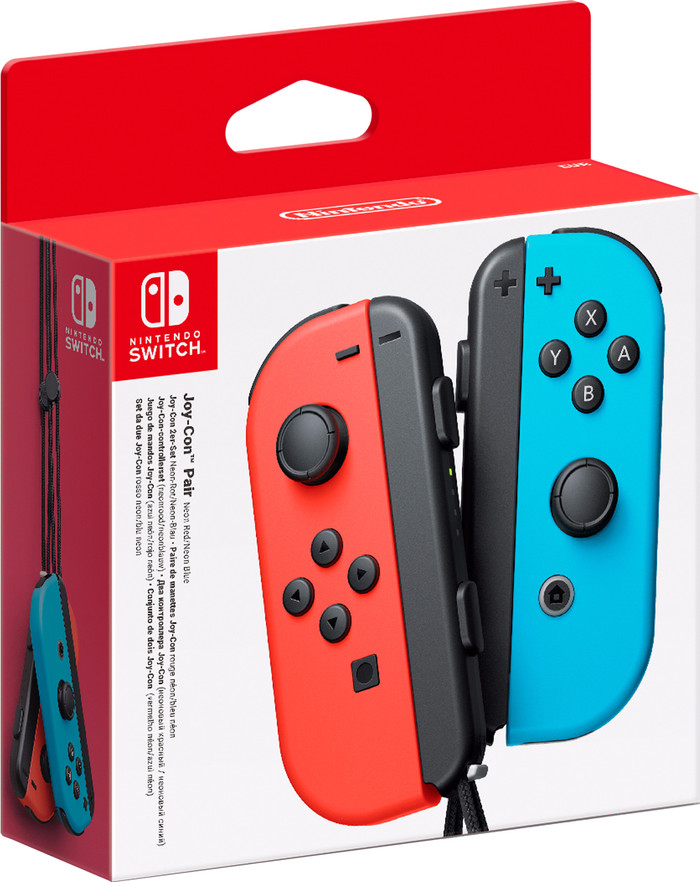 Nintendo Switch Joy-Con Set Red/Blue front