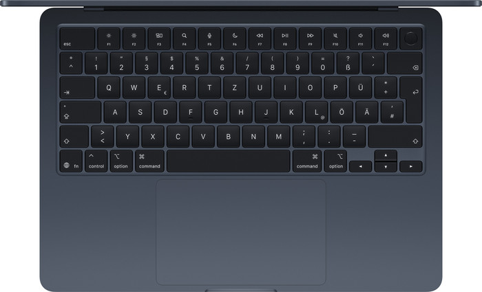 Apple MacBook Air 13 inches M5 (10 Core CPU/8 Core GPU) 16GB/512GB Midnight QWERTZ product color detail