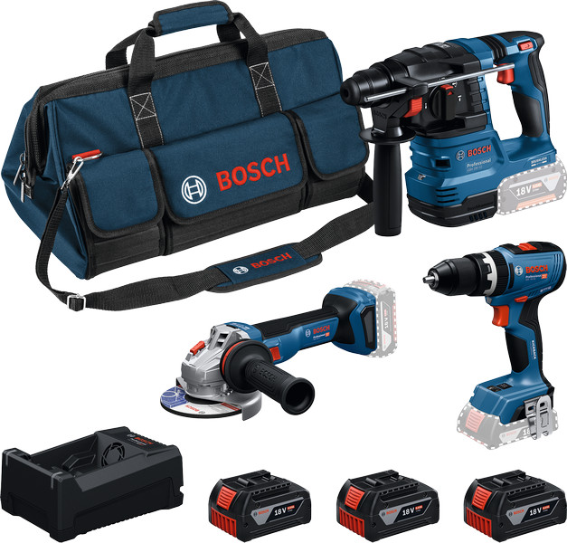 Bosch Professional 3-piece Combi Set Main Image