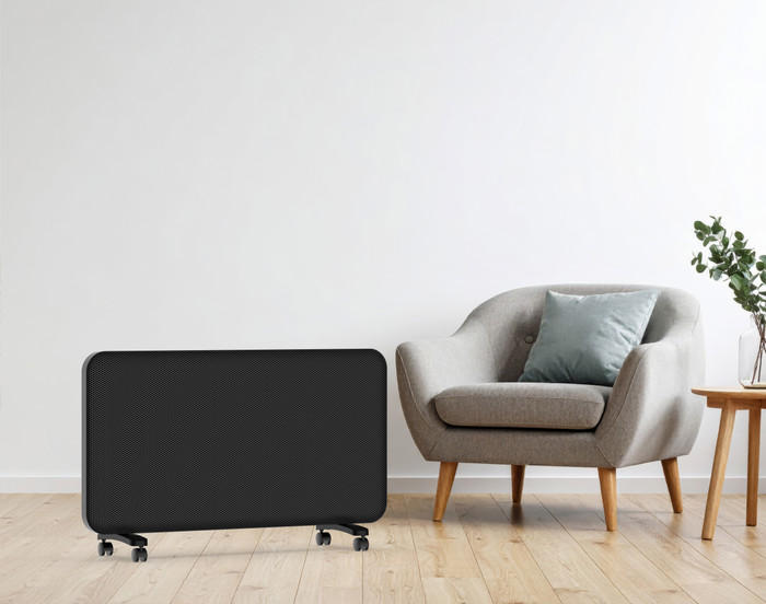 Fuave Gothenburg Premium Schwarz WLAN oberseite