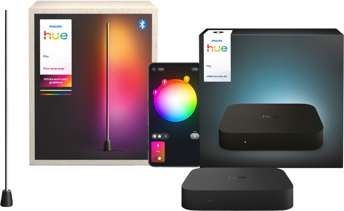 Philips Hue Play Tischleuchte + HDMI Sync Box 4K Main Image