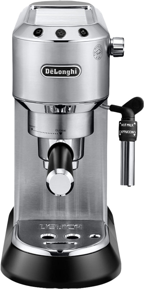 De'Longhi EC685.M Dedica Silver front