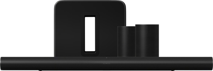 Sonos Arc Ultra Schwarz + Era 100 SL Home Cinema Set Schwarz Main Image