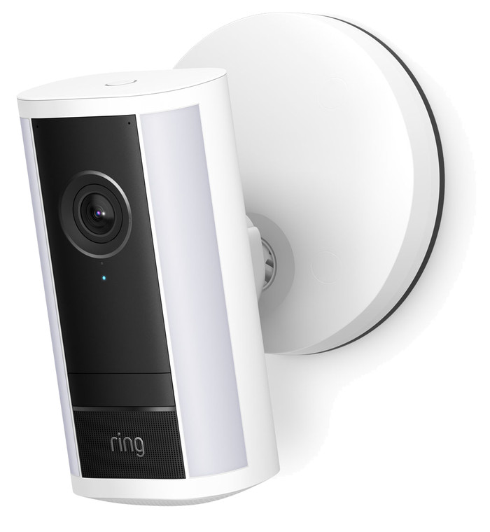 Ring Spotlight Cam Pro 2. Generation Stecker Weiß rechte seite
