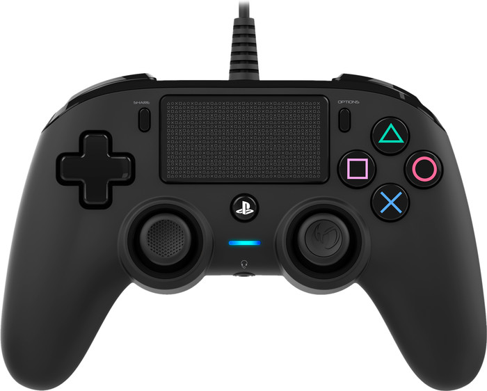 Nacon PS4 Official Kabelgebundener Controller Schwarz Main Image